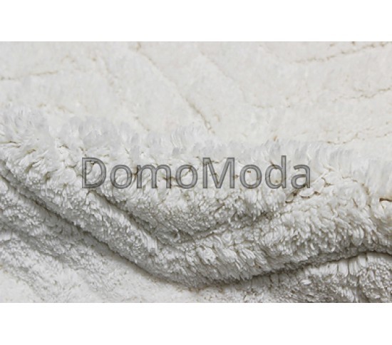 Коврик для ванной Indian Handmade Wave RIS-BTH-5252 WHITE - высокое качество по лучшей цене в Украине изображение 4.